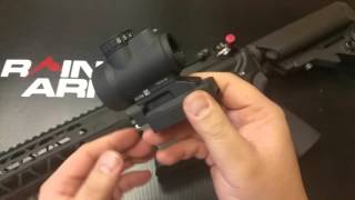 Kinetic Development Group SIDELOK Mount  Trijicon MRO [upl. by Brana30]