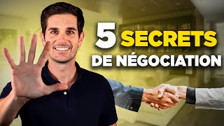 Secrets de Négociation 5 Techniques pour Faire Baisser Le Prix de Votre Achat Immobilier [upl. by Anan]