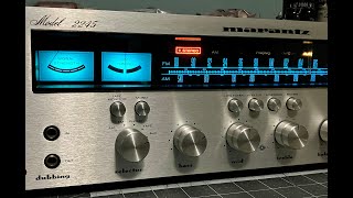 Marantz 2245 Ultimate Relamp amp New Vellum How To [upl. by Bellanca126]