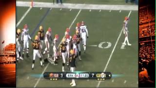 Browns Incredible Goalline Stand vs Steelers TNF [upl. by Ibloc]