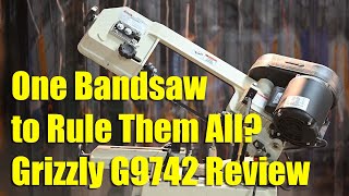 Metal Cutting Bandsaw Review  Grizzly G9742 [upl. by Britney]