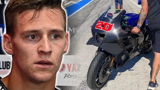 LAVIS GÉNÉRAL de Fabio Quartararo sur la YAMAHA 2024 [upl. by Auginahs]