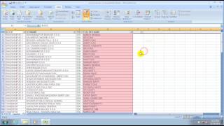 Find Duplicate Values in MS Excel 2007 [upl. by Ellennod]