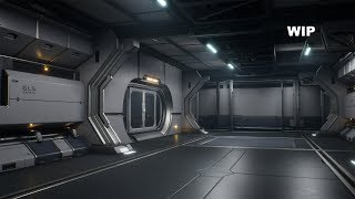 Hydroponics Lab WIP Maya Substance UE4rus [upl. by Drawets]