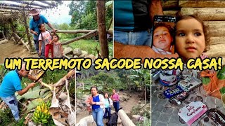 UM TERREMOTO SACODE NOSSA CASA🫨 [upl. by Essex589]