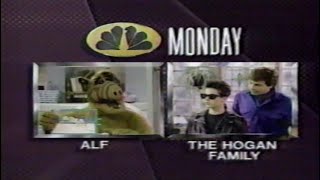 NBC Monday Lineup July 1989 [upl. by Jerz]