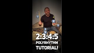 2345 Polyrhythm Stacking Tutorial [upl. by Alisun336]