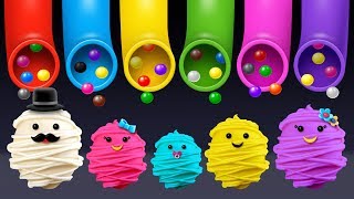 Ghost Cake Pop Finger Family Song  Halloween Finger Family Songs [upl. by Hawkie]