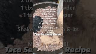 Taco Seasoning Recipe [upl. by Ilyah]