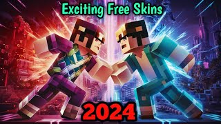 Top 5 MustHave Minecraft Skins of 2024 🚀🔥  Gamer Biky [upl. by Xonel]