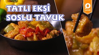 Tatlı Ekşi Soslu Tavuk Tarifi  Onedio Yemek  Pratik Yemek Tarifleri [upl. by Quenna]