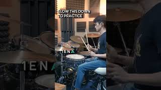 Beginner 16th note Drum Groove  Drum Lesson [upl. by Roseanne138]