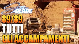 TUTTI GLI ACCAMPAMENTI  TROFEO ESPLORATRICE METICOLOSA CAMPI BASE STELLAR BLADE GUIDA GAMEPLAY ITA [upl. by Melosa228]