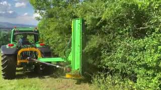 Bowell BCRS 200 Böschungsmulcher  Verge Mower  Kundenvideo [upl. by Aileve418]