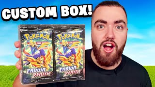 I Opened a 1 of 1 Crown Zenith Booster Box [upl. by Mahon]