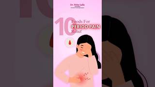 10 Foods for PERIOD PAIN relief  PERIODS CRAMPS relief  Food to relieve period pain [upl. by Riabuz]