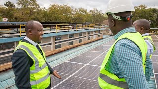 Makûeni to save Millions in electricity bills after a Solarization Project at the County Hospital [upl. by Maze790]