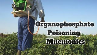 Organophosphate poisoning mnemonics  Anticholinesterase toxicity mnemonics poisoning [upl. by Anisamoht103]