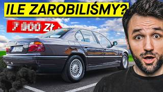 Kupiliśmy NAJTAŃSZE BMW 735i by na nim zarobić w 48h [upl. by Ardnoid]