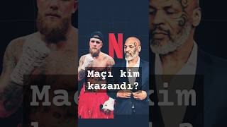 Jake Paul vs Mike Tyson Maçı Kim Kazandı [upl. by Zarah]