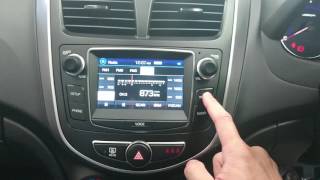 20162017 Hyundai Accent GPS Navigation upgrade kit [upl. by Baylor]