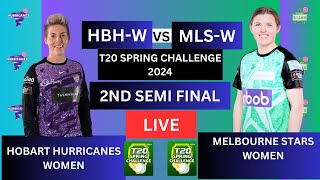 🔴T20 Spring Challange Live🔴Melbourne Stars Women VS Hobart Hurricanes Women Live Match livematch [upl. by Nahte]