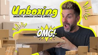 UNBOXING  Hachette Jeunesse Disney amp Arrtx [upl. by Tloc760]