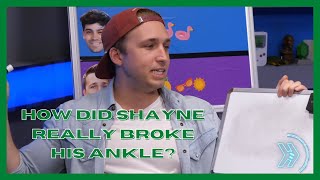 How did Shayne quotREALLYquot broke his ankle [upl. by Nileek79]