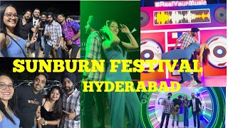 Hyderabad Sunburn Festival Tour 2022 [upl. by Frech]