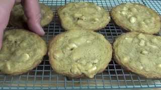 White Chocolate amp Macadamia Cookies  Subway Recipe [upl. by Larsen570]