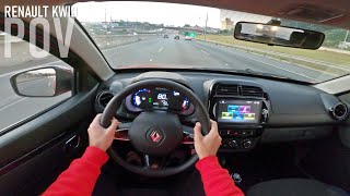 POV Drive 48  Novo Renault Kwid Intense 2023 4K [upl. by Gui]