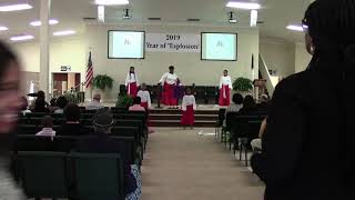 My Redeemer Lives Nicole Mullen  Ahoskie Christian Center Praise Dance [upl. by Mines210]