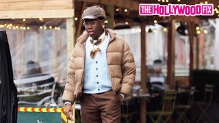 Tyler The Creator Is Too Swagged Out For Lunch With Frank Ocean In New York City 22321 [upl. by Joacima]