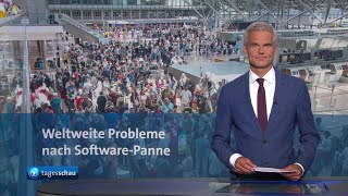 tagesschau 2000 Uhr 19072024 [upl. by Coletta]