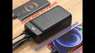 Power Bank XO PR159 60000 mAh не заряджає не працює на вихід USB Як розібрати повербанк Контролер [upl. by Cissy699]