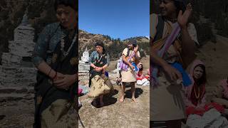 Rajani Gurung Devendra Bablu bts new song youtubeshorts [upl. by Sirromed]