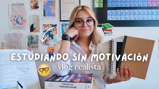 Cómo Estudio para Exámenes sin Motivación un Vlog Realista [upl. by Cohette]