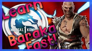 Everything You Need To Know To Play Baraka In Mortal Kombat MK1 Boot Camp [upl. by Zubkoff957]