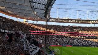 21092024 SGE  MGladbach 20 der Polizeichor Frankfurt mit im Herzen von Europa [upl. by Criswell]