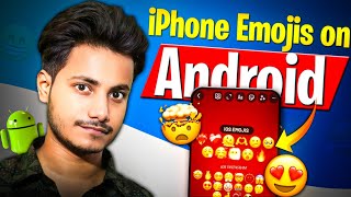 How To Get iOS Emojis On Android 2024 Without Any App  iOS Emojis On Realme Oppo amp OnePlus Phones🔥 [upl. by Grata]