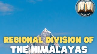 Regional Division of the Himalayas Explained by Sameer Sir  Geography Made Easy shorts geography [upl. by Annoiek]