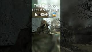 THIS Black Ops Out of Map SHOT is INSANE 😱 callofduty nostalgia nostalgic blackops [upl. by Aehcsrop600]