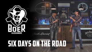 Six days on the road  Official Line Dance Tutorial by Alessandro Boer [upl. by Saundra]