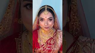 Bride k tar pochondo moto sajate parlm to🥹🤗❤️ vlog makeup makeup bridalmakeup [upl. by Okramed656]