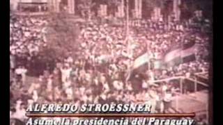 Alfredo Stroessner asume la presidencia del Paraguay 1954 [upl. by Sotos]