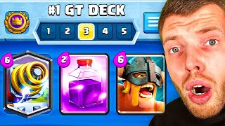 😱🥇Das 1 BESTE DECK im KÖNIGLICHEN TURNIER keine Evos  Clash Royale Deutsch [upl. by Dell]