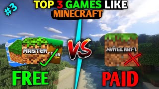 Top 3 games like Minecraft  Minecraft copy games that actually real 3  Lordenplays [upl. by Xymenes]