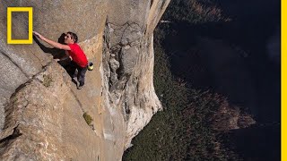 Free Solo 360  National Geographic [upl. by Aroved]