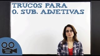 Trucos para oraciones subordinadas adjetivas [upl. by Janelle]