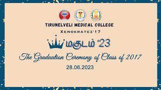 Tirunelveli Medical College  XENOZ  Magudam23  Graduation Ceremony  LIVE [upl. by Zimmer]